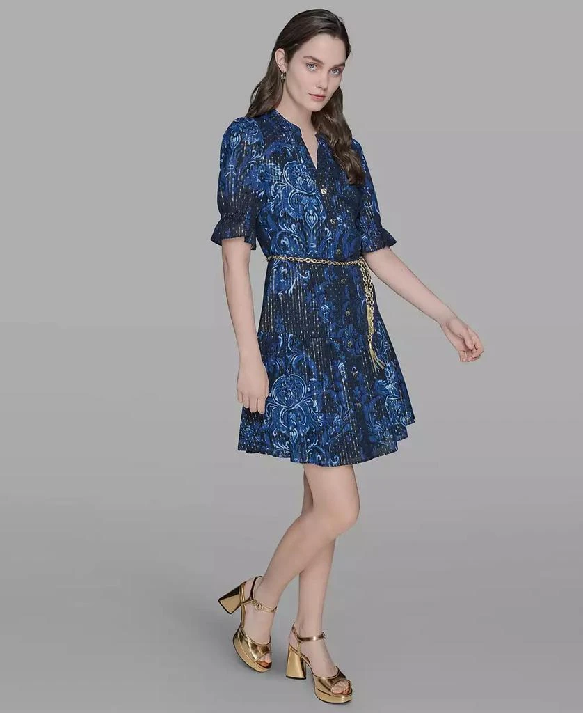 chinese dress ladies Flutter Sleeve Belted Dress | Dresses & Jumpsuits main image 0