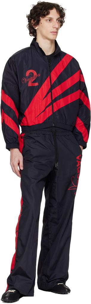 ジャケット・アウター VAQUERA Windbreaker Black Red Shop Black & Red Windbreaker Jacket on Sale at BeyondStyle – Get