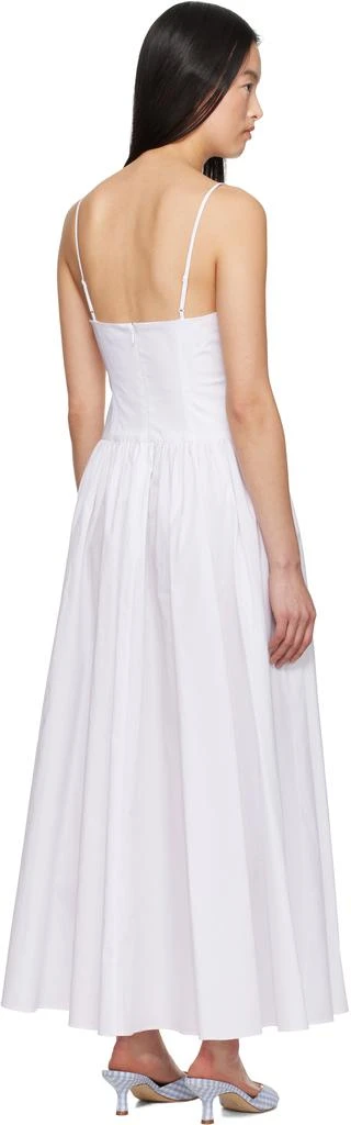 Staud White Dena Maxi Dress 3