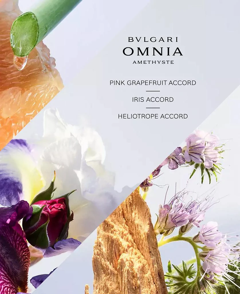 BVLGARI Omnia Amethyste Eau de Toilette, 3.4 oz. 3