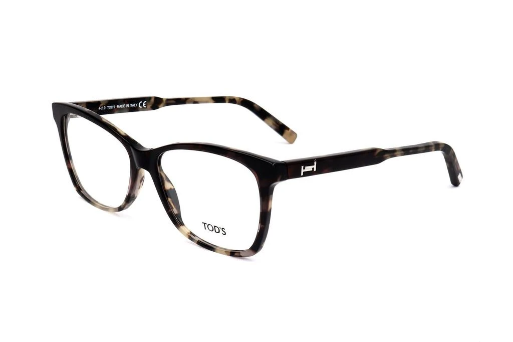 Tod's Tod's Tortoise Shell Square Frame Glasses 2