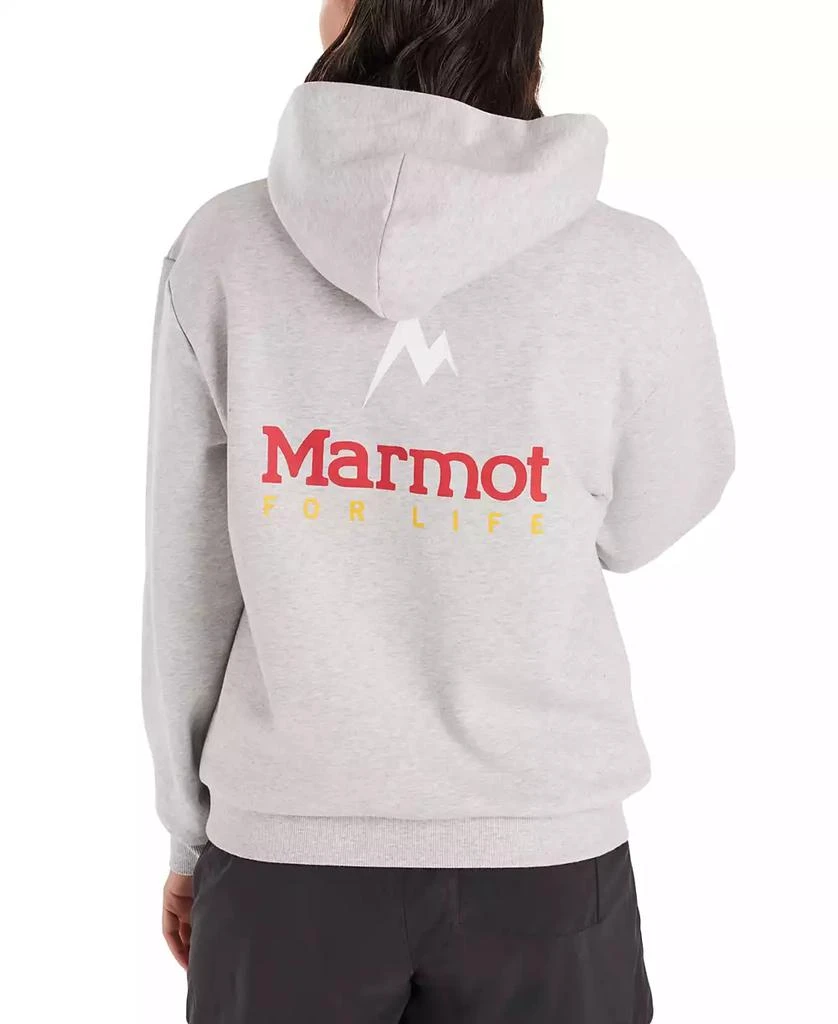Marmot Women's Marmot For Life Graphic Fleece Hoodie 2