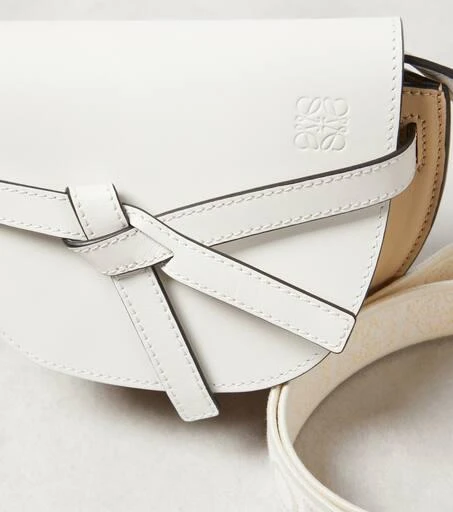 Loewe Gate Dual Mini leather shoulder bag 6