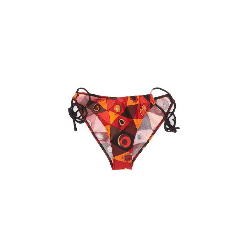 PUCCI PUCCI Occhi Printed Adjustable Bikini Bottoms