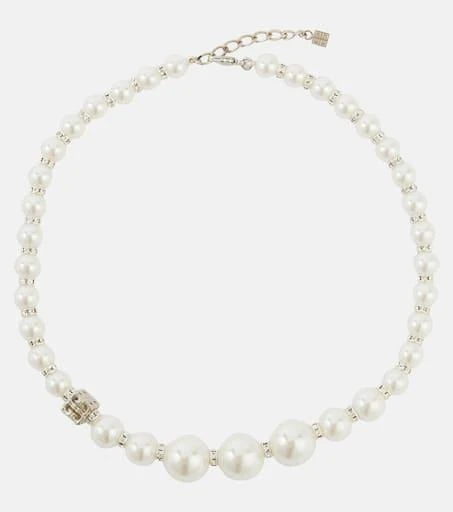 Givenchy Swarovski®-embellished faux pearl necklace 1