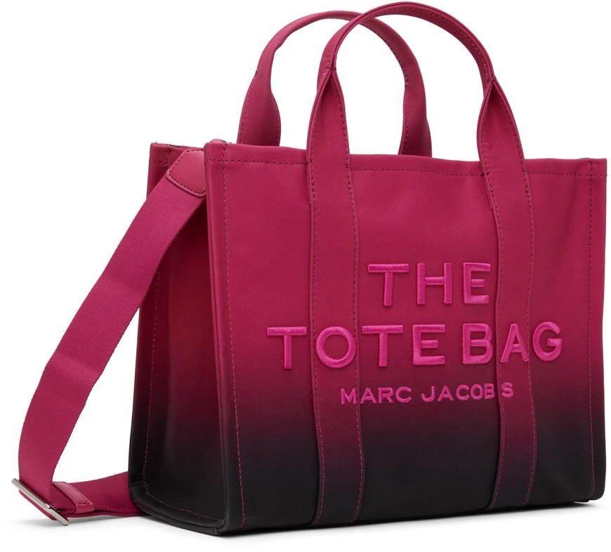 Marc Jacobs Pink & Black 'The Ombré Coated Canvas Medium' Tote 2