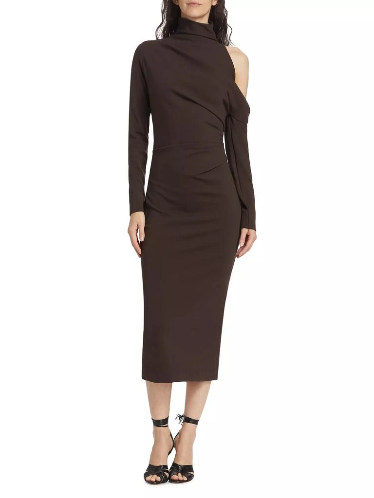 Gauge81 Teresa Asymmetric Turtleneck Midi-Dress 3