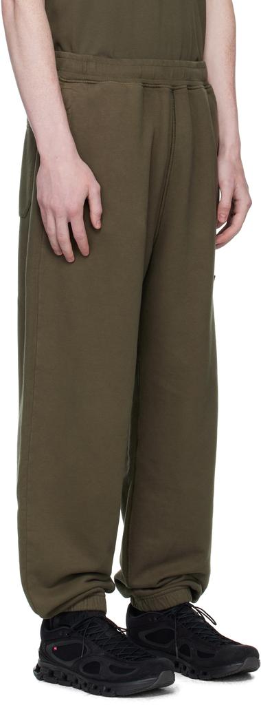 Stone Island Khaki 6200004 Brushed Organic Cotton Fleece Sweatpants