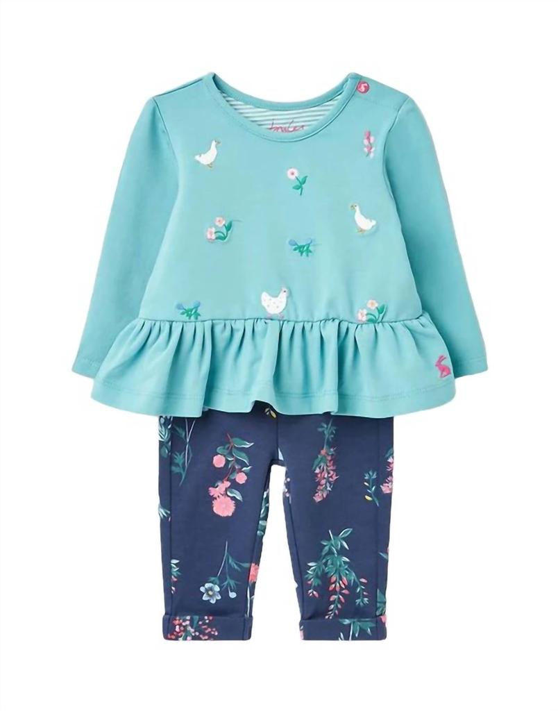 Joules Olivia Cotton Jersey Ducks Set