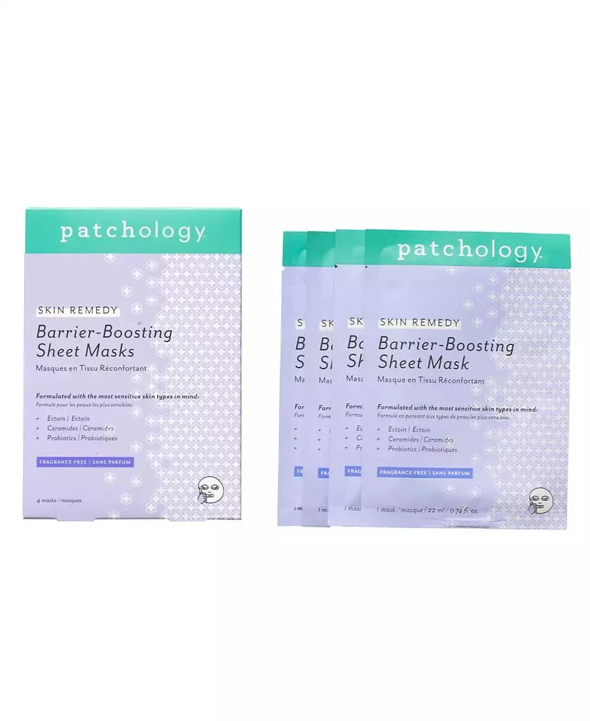 Patchology Skin Remedy Barrier-Boosting Sheet Mask, 4-Pk. 4