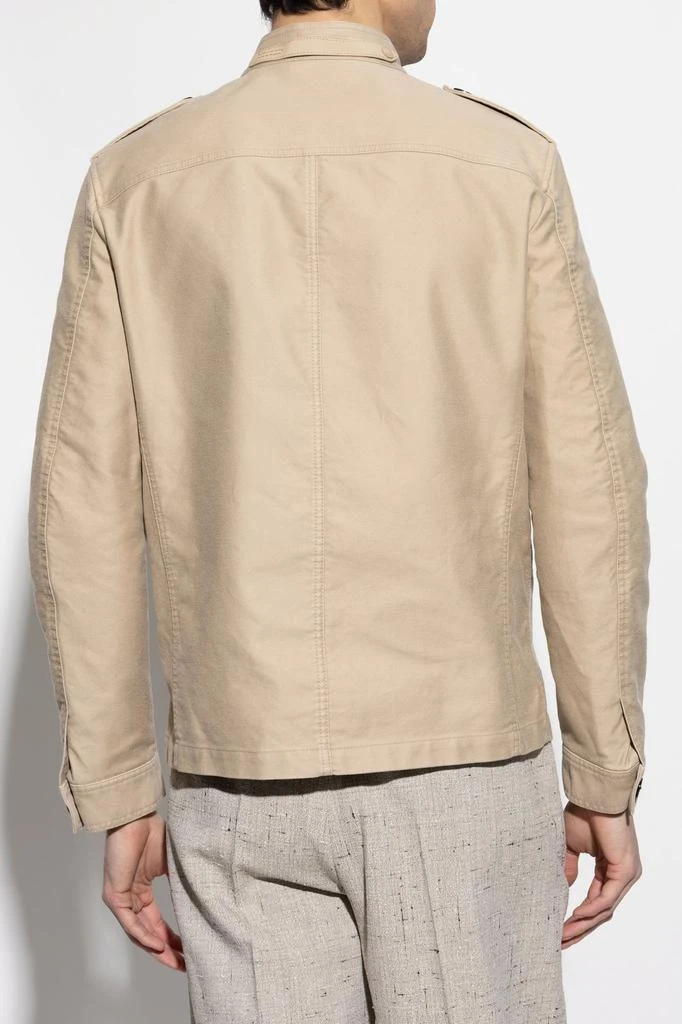 Tom Ford Tom Ford Satin Stand Collar Outershirt 3