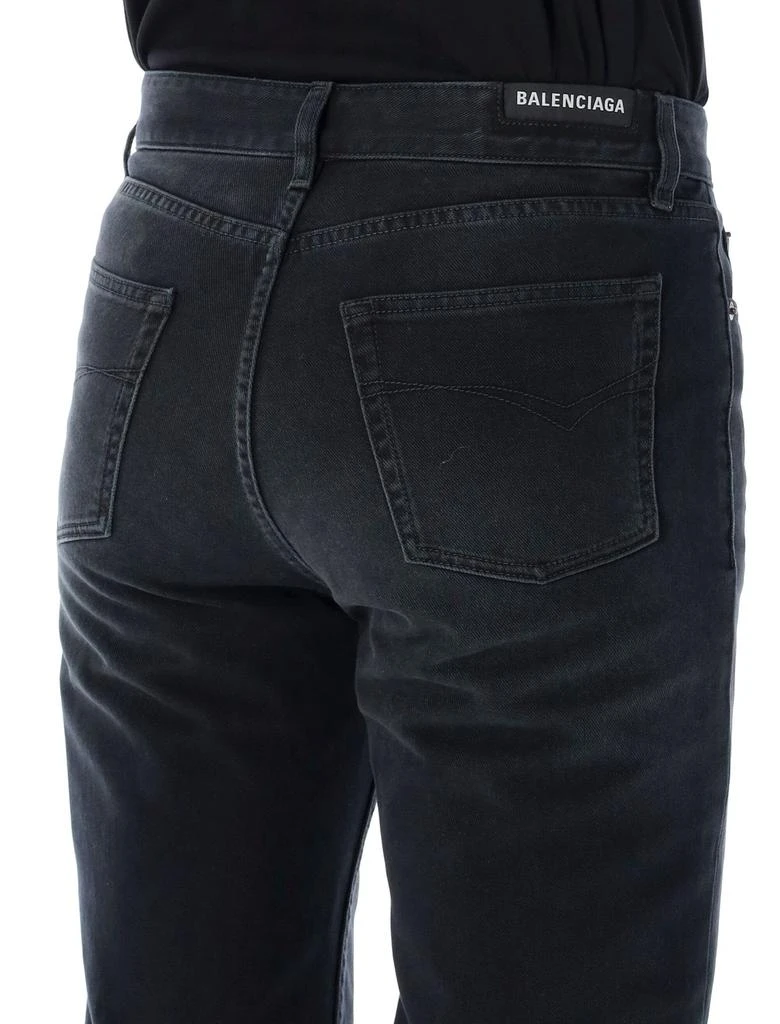 Balenciaga Balenciaga Mid-Waisted Slim Fit Trousers 3