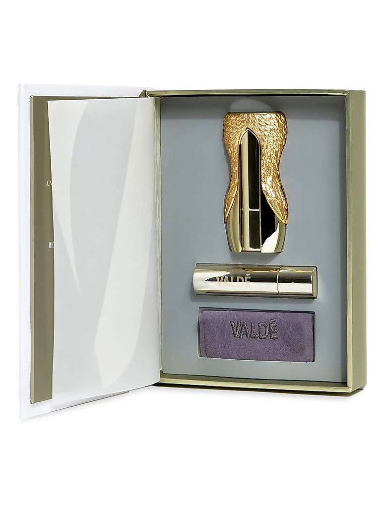 Valde Soar Storybook Armor Curiosity 2-Piece Lipstick 
Case Set 7