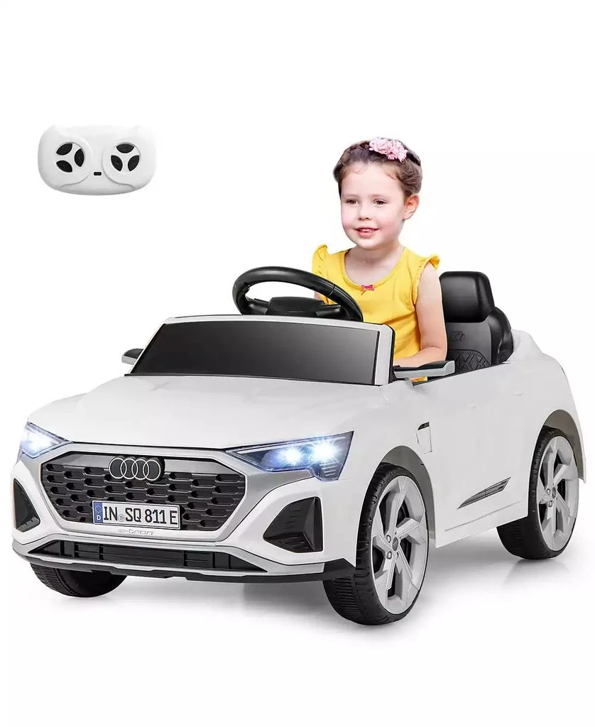 SUGIFT 12V Kids Ride on Car Licensed Audi SQ8 with Remote Control and 3 Speeds