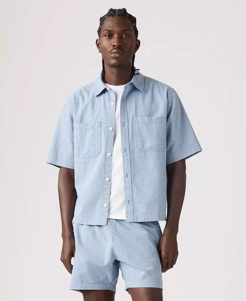 Levi
s Men
s Short-Sleeve Mechanic Boxy Shirt