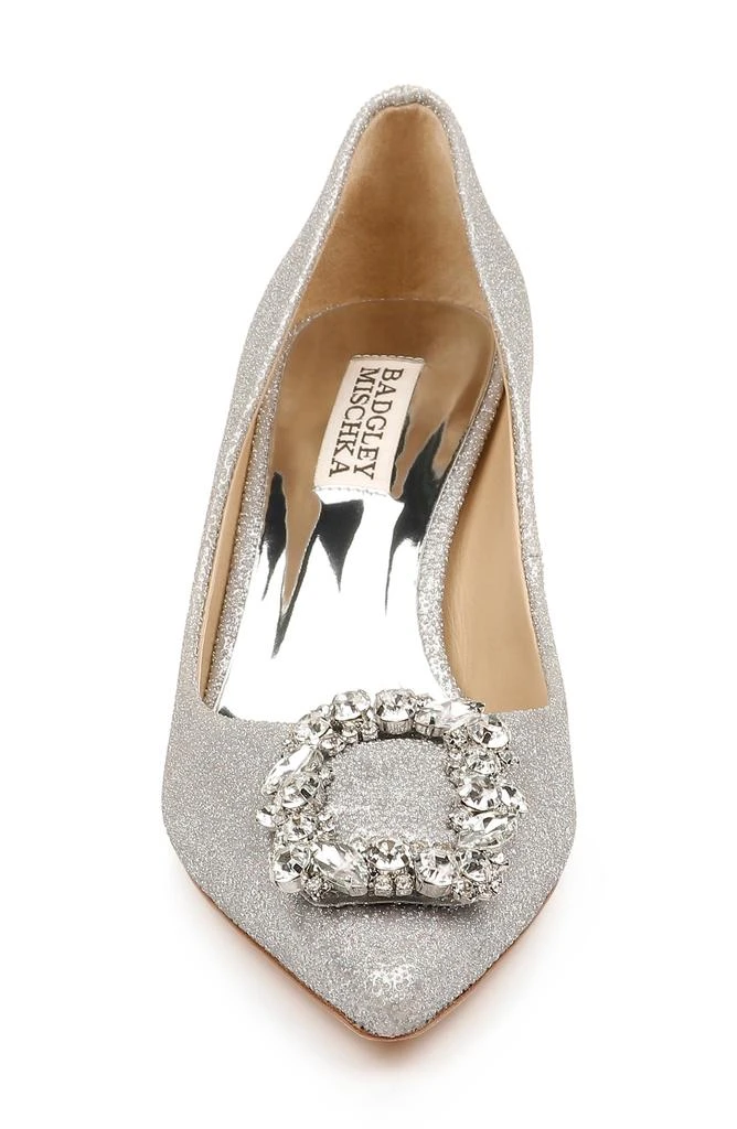 Badgley Mischka Carrie Crystal Embellished Pump 4