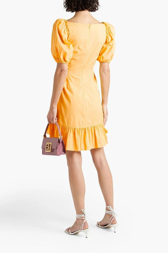 Cinq à Sept Kayla cutout cotton-blend broadcloth mini dress 3