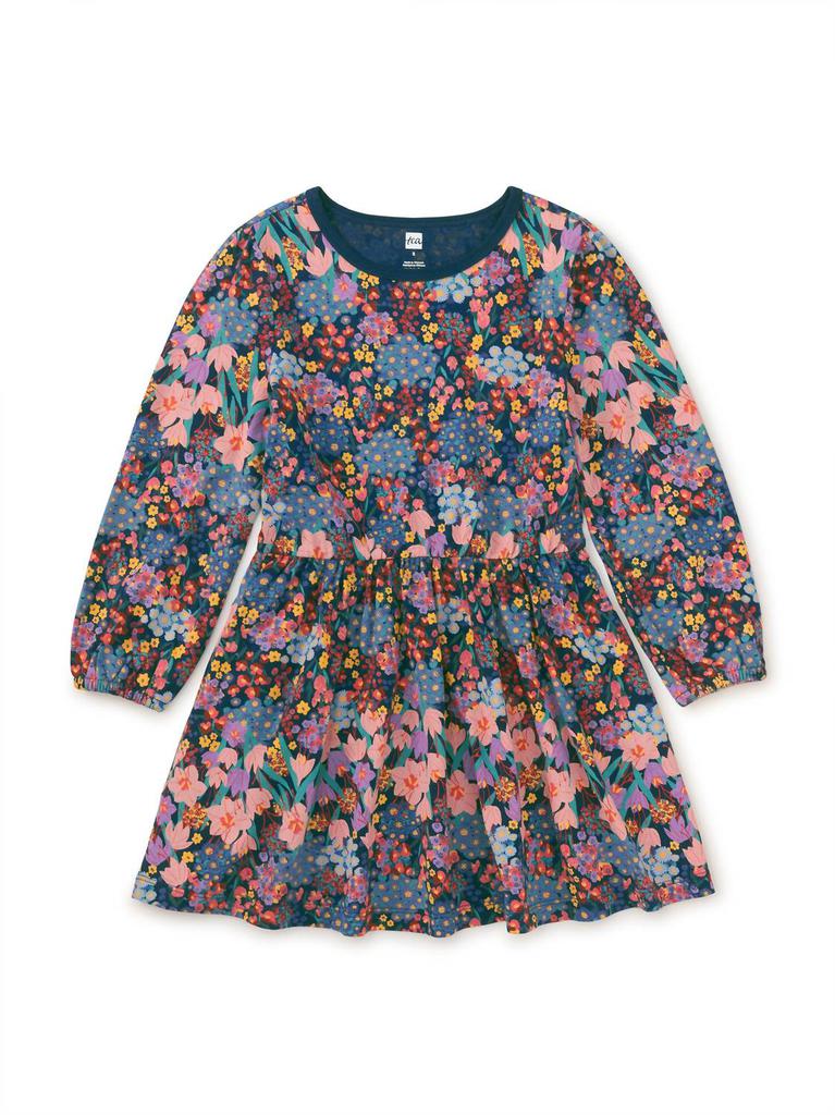 Tea Collection Tea Collection - Kid's blouson Sleeve Pocket Dress