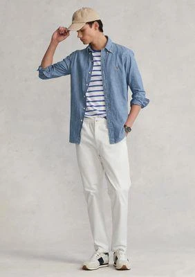 Ralph Lauren Ralph Lauren Classic Fit Indigo Chambray Shirt%09 4