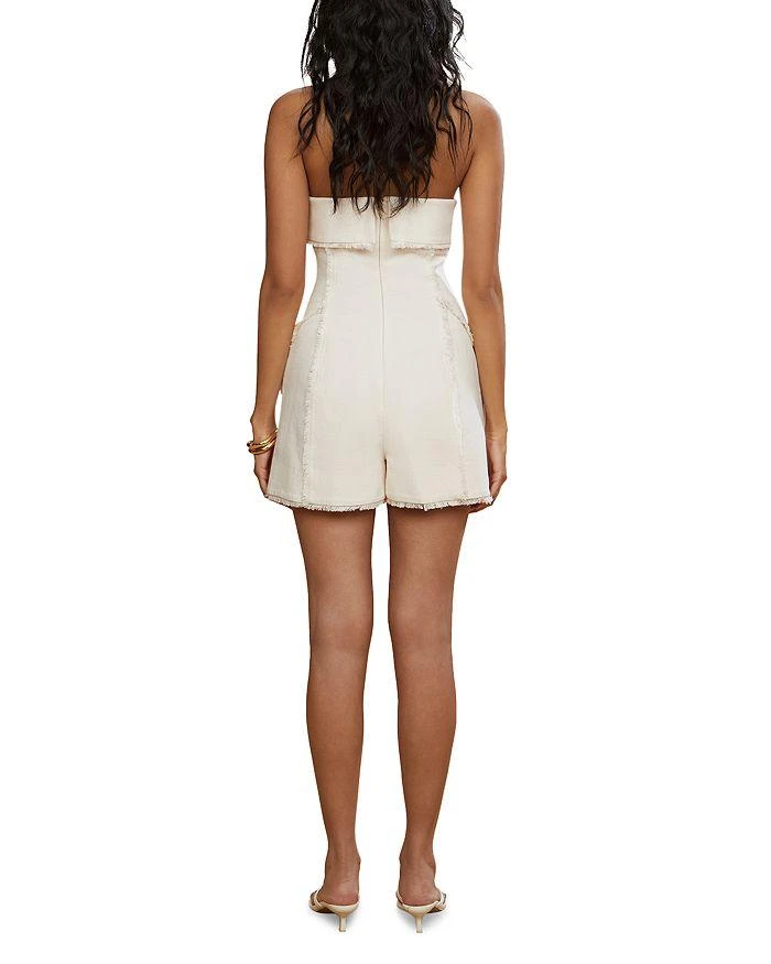 AMUR Valerie Strapless Romper 5