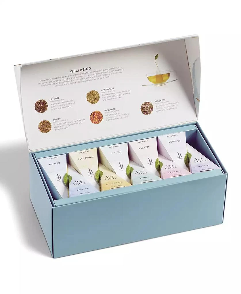 Tea Forte Wellbeing Spa Tea Bundle, 3 Piece 4