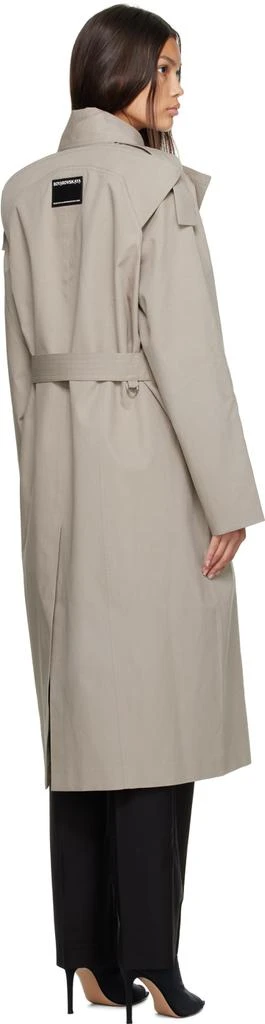 Boyarovskaya Beige NoWaste Trench Coat 3