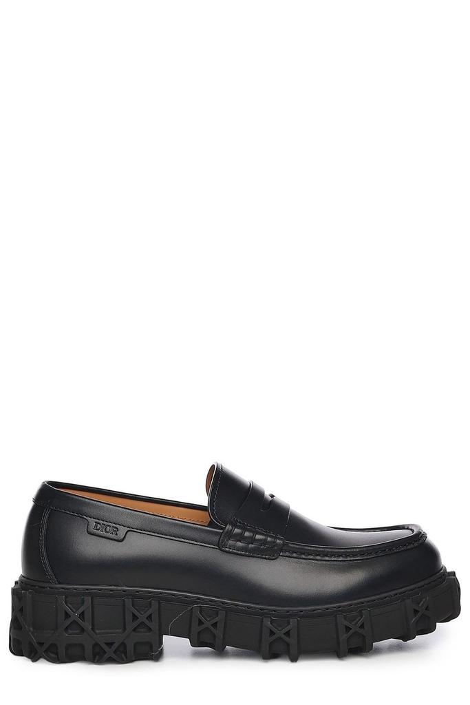 靴 Dior Homme coin Loafer size 41 Hedi Dior Homme Logo Embossed Loafers – On Sale Now with Up to 20% Off