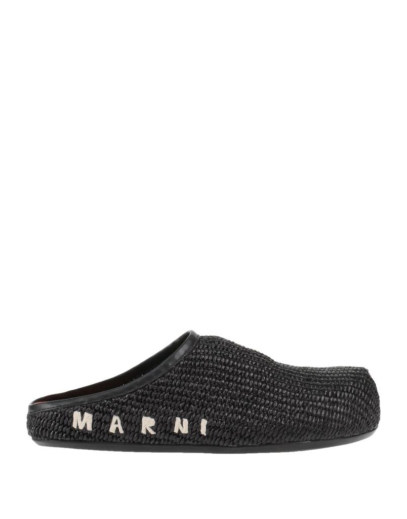 Marni Fussbett Sabot Calf Hair Mules - Slippers - Free