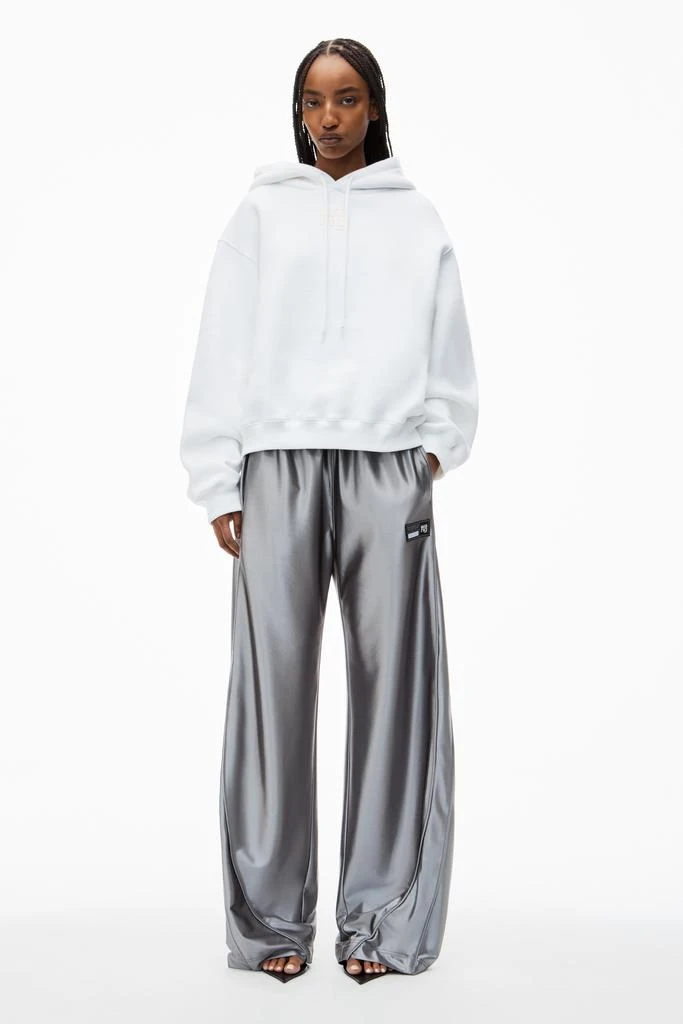 Alexander Wang PUFF LOGO HOODIE IN STRUCTURED TERRY 6