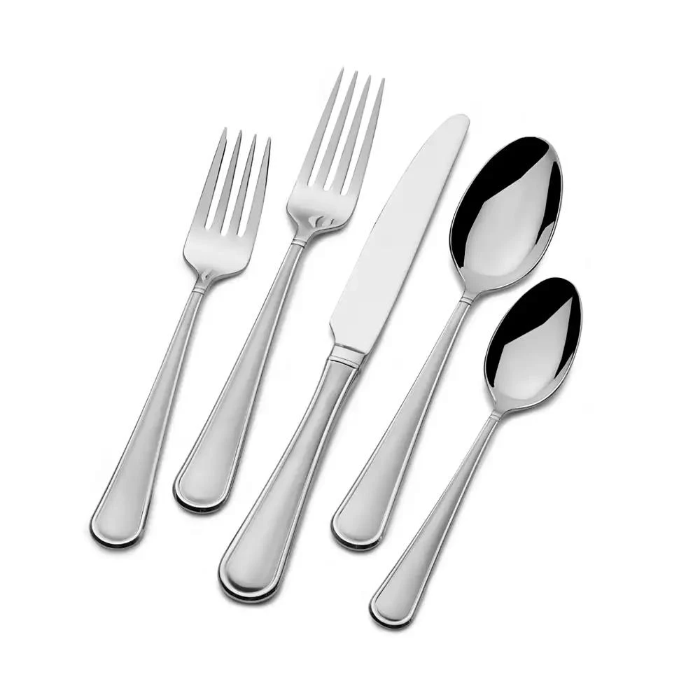Mikasa Virtuoso Frost 65 Piece Flatware Set, Service for 12 2