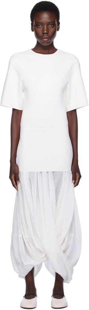 cotton smock midi dress Piper Red Cotton Midi Smock Dress – Finery London