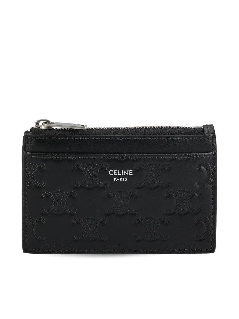 Celine Monogrammed Zipped Wallet 1