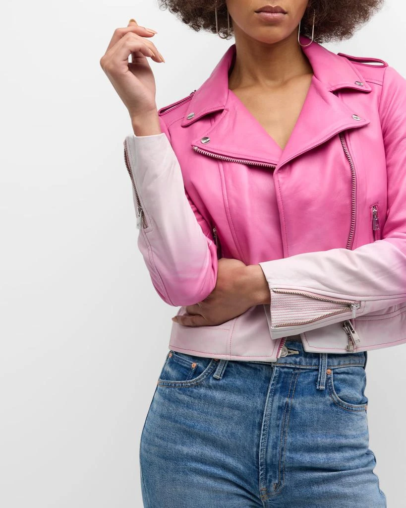 LaMarque Classic Leather Biker Jacket 7