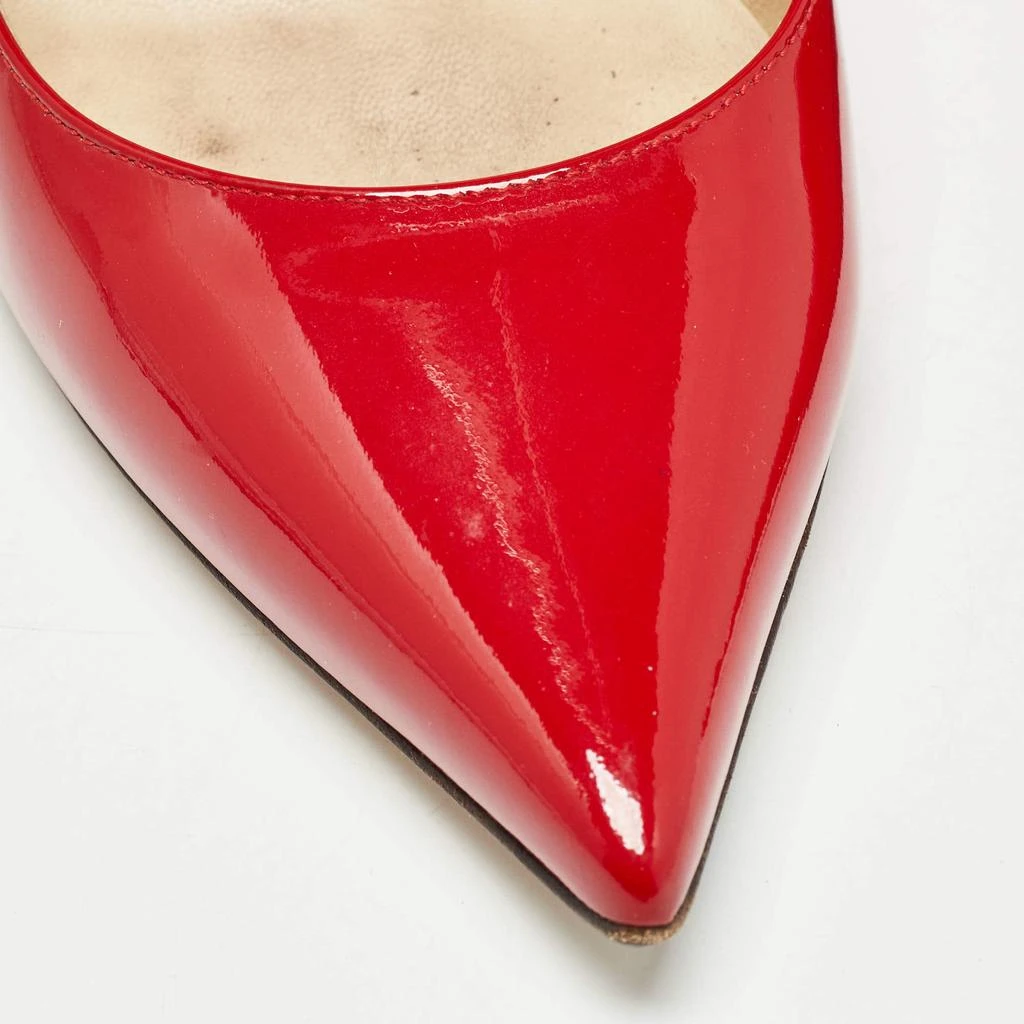 Jimmy Choo Jimmy Choo Red Patent Leather Romy Pumps Size 38 7