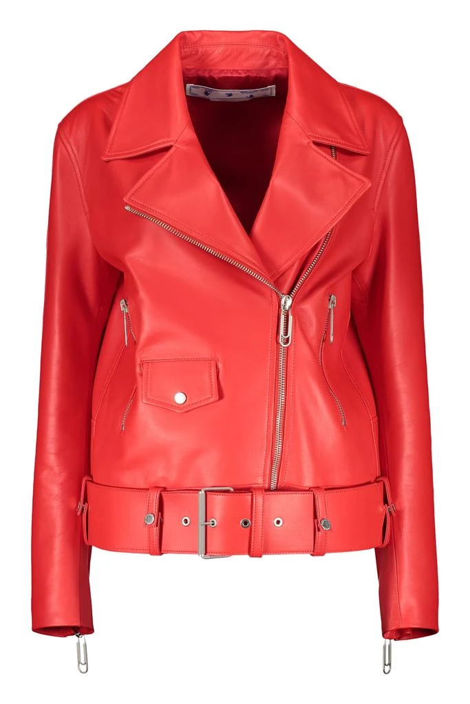 Off-White Leather Jacket 1