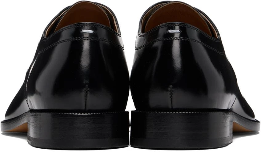 Maison Margiela Black Tabi Lace-Up Derbys IT 42 - Business Casual 