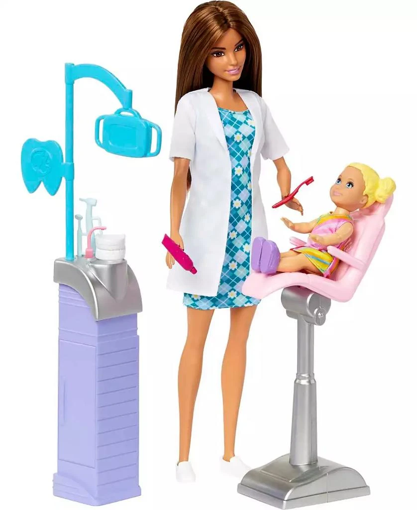 Barbie Careers Dentist Doll and Playset With Accessories, Barbie Toys 5