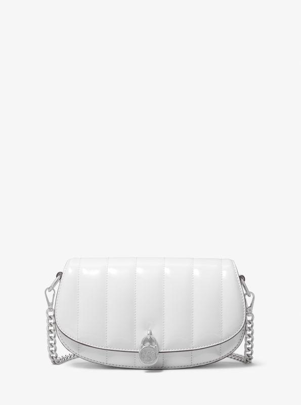 Michael Kors Mila Small Patent Convertible Crossbody Bag