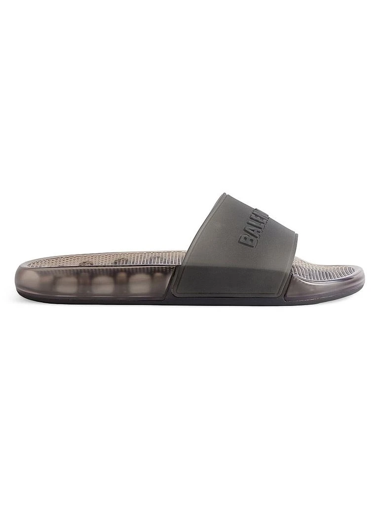 Balenciaga Pool Transparent Slide Sandals 1
