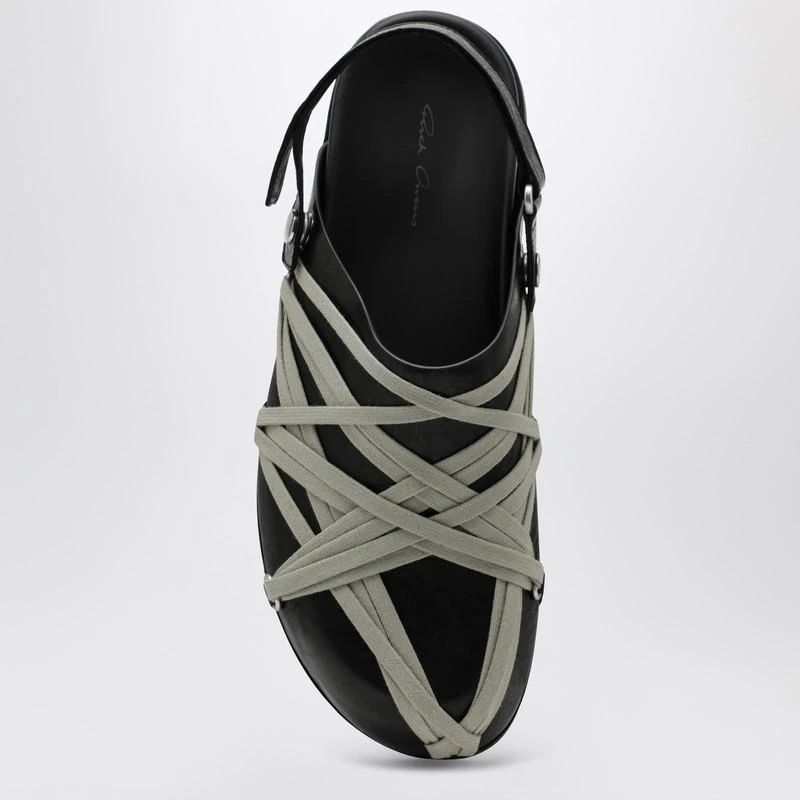 Rick Owens Megalaced Mule nere 3