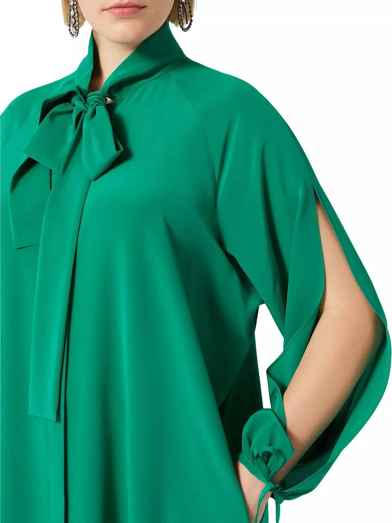 Marina Rinaldi Norel Silk Bow Dress 4