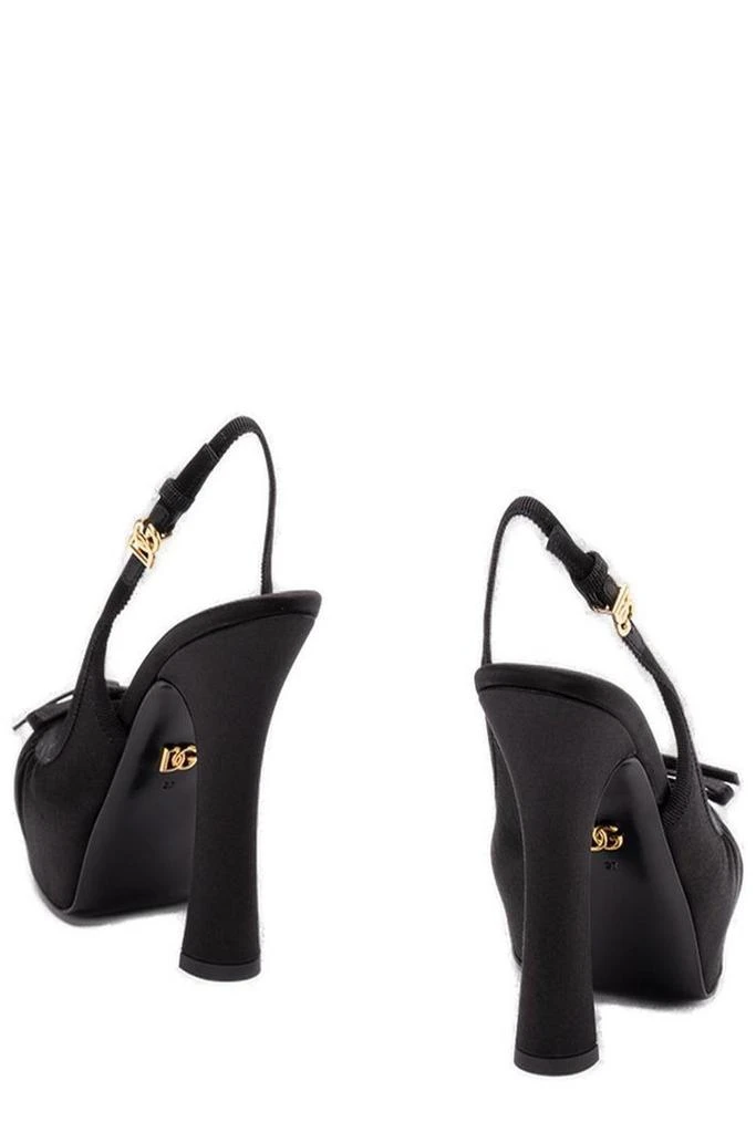 Dolce 
Gabbana Dolce 
Gabbana Bow Detailed Satin Pumps 3