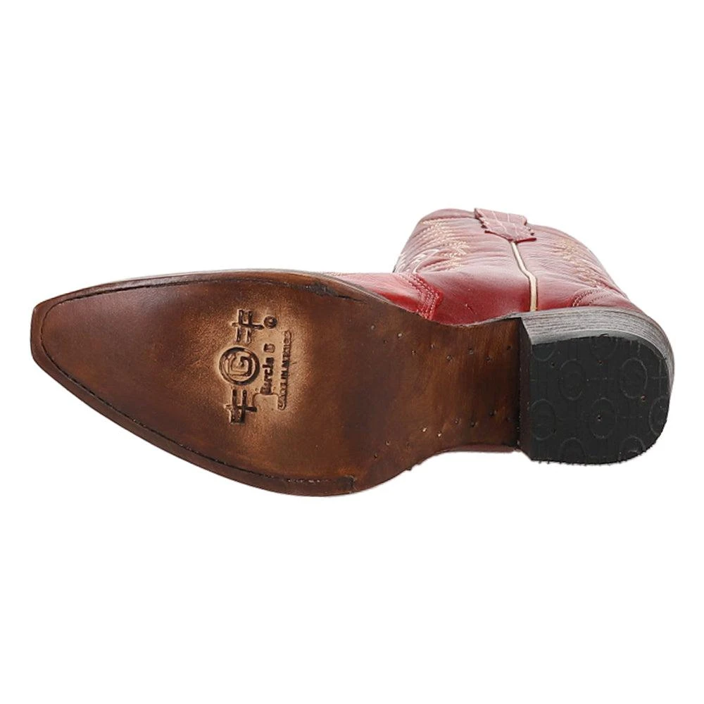 Circle G by Corral Embroidered And Studded Snip Toe Cowboy Boots 5