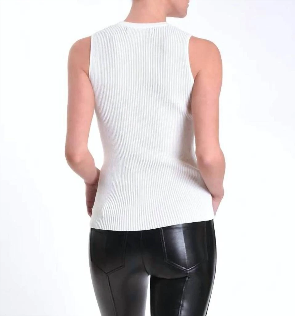 Blanc Noir Blanc Noir - Two Tone Rib Tank Top 3