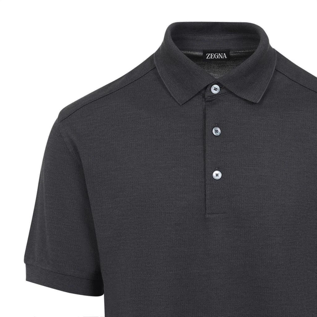 Zegna Zegna Short Sleeved Polo Shirt 3