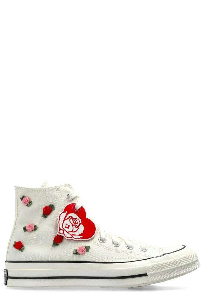 Converse Converse Floral Embellished High-Top Sneakers 1