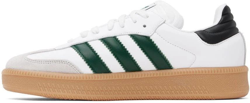 adidas Originals White & Green Samba XLG Sneakers 3