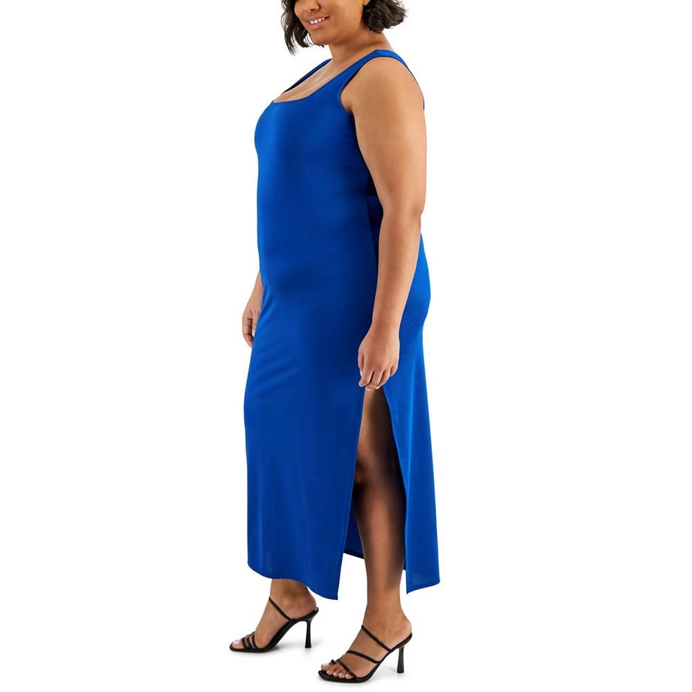 FULL CIRCLE TRENDS FULL CIRLCE TRENDS Trendy Plus Size Tank Maxi Dress 3