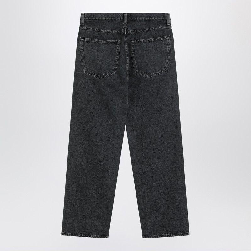 AGOLDE GRAY JEANS IN REGENERATED DENIM