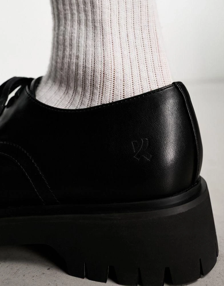 Koi Footwear KOI Pinemoon chunky lace up shoes in black 3